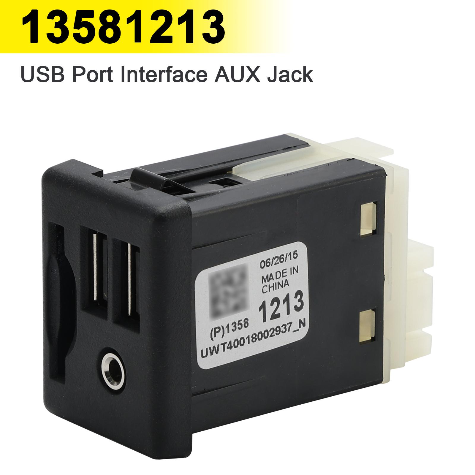 13581213 Двойной USB-порт Интерфейс для SD-карты AUX-разъем для GMC Cadillac XTS CTS ATS
13581213 Двойной USB-порт Интерфейс для SD-карты AUX-разъем для GMC Cadillac XTS CTS ATS
