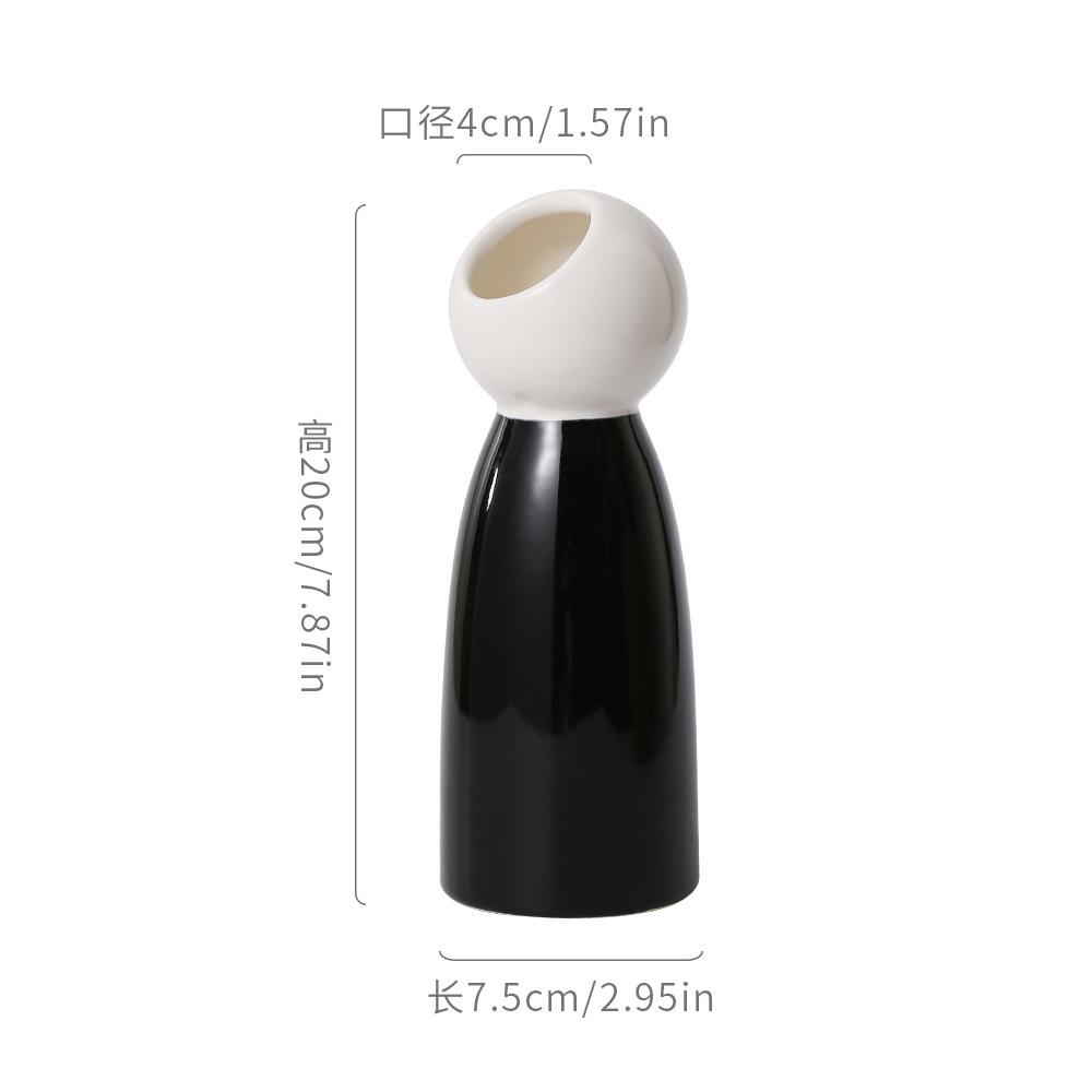 Simple Snowman Hand Ceramic Vase Cute Christmas Decoration Vase Table Ornament Flower Flower Hydroponic Vase Container Art Decor
Simple Snowman Hand Ceramic Vase Cute Christmas Decoration Vase Table Ornament Flower Flower Hydroponic Vase Container Art Decor