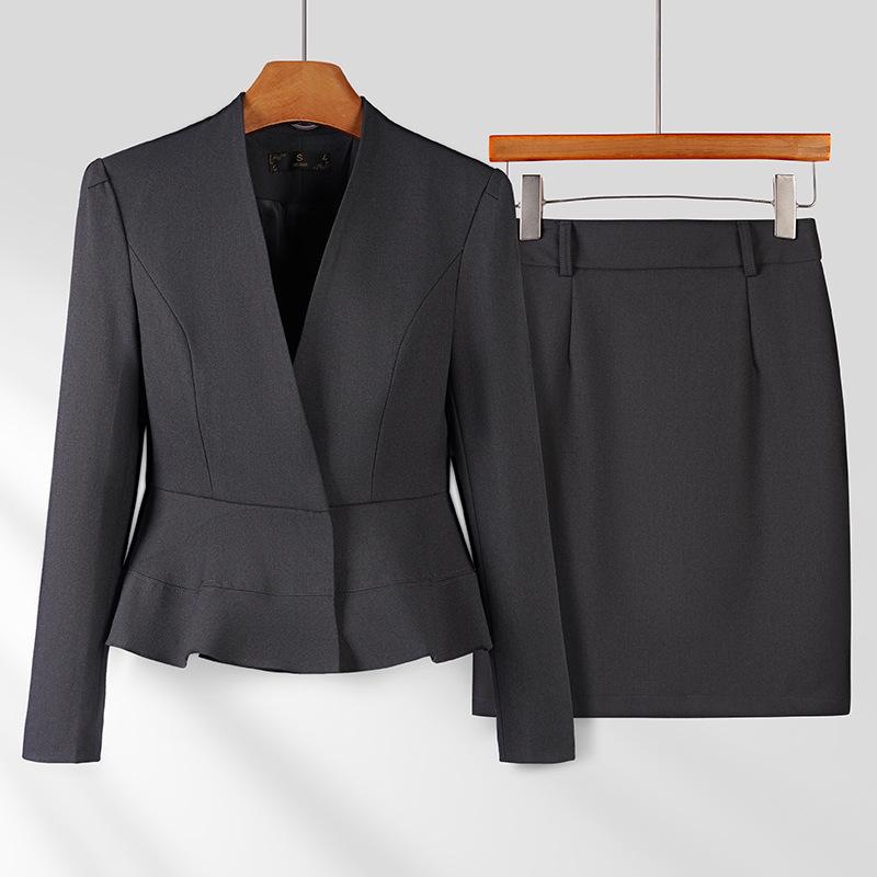 Women s Professional Workwear: Collarless Blazer Suit for Receptionists and Beauty Salons S
Women s Professional Workwear: Collarless Blazer Suit for Receptionists and Beauty Salons S