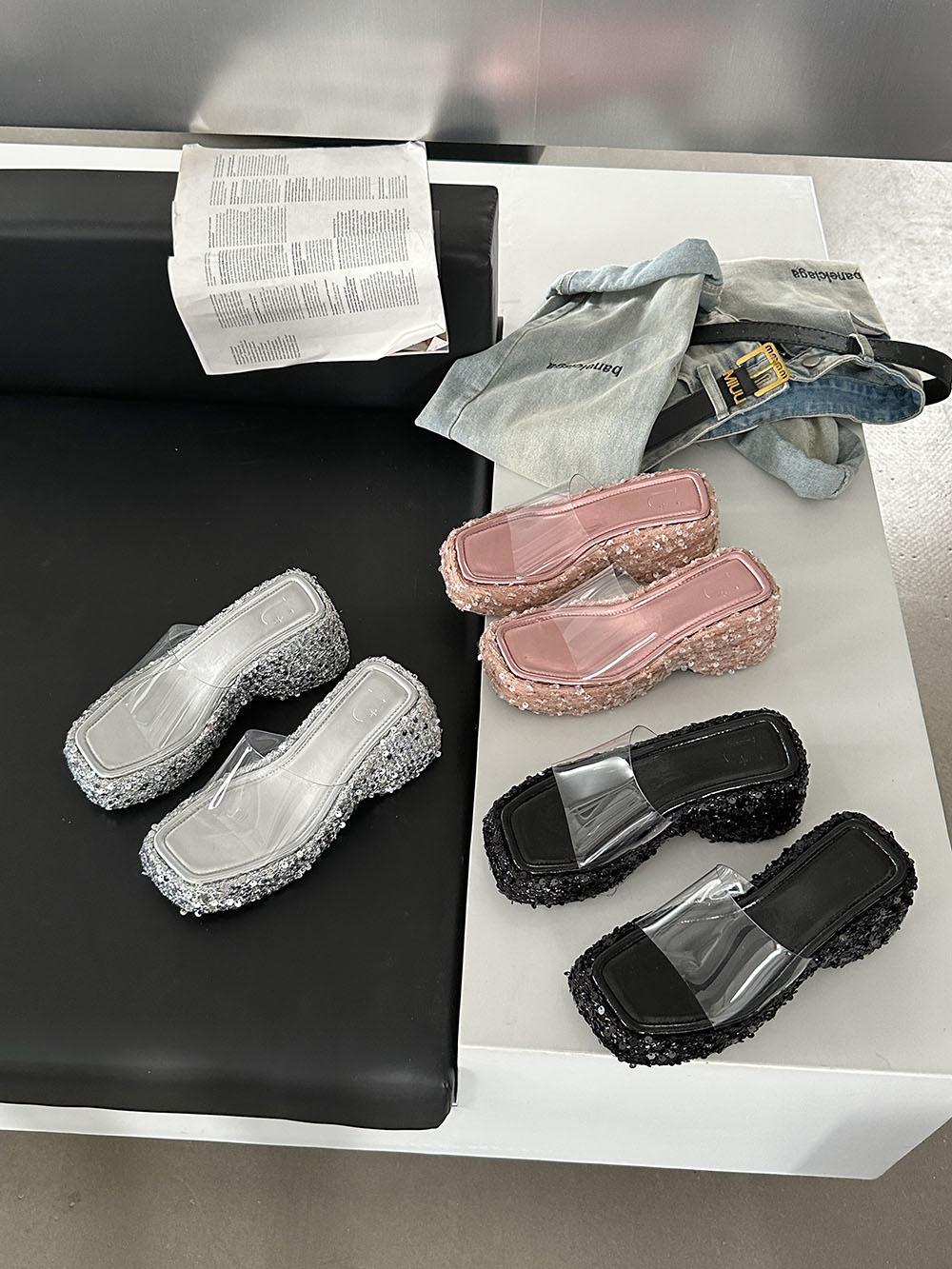 fashion Fashion Women Slippers Summer Outside Party Pumps Wedge High Heels Silver Pink Black Rhinestone Shining Sandals Slippers Size 39 5.5 чёрный
fashion Fashion Women Slippers Summer Outside Party Pumps Wedge High Heels Silver Pink Black Rhinestone Shining Sandals Slippers Size 39 5.5 чёрный