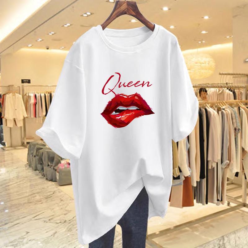Women s Loose Fit White Cotton T-Shirt with Short Sleeves & Summer Letter Print Medium белый
Women s Loose Fit White Cotton T-Shirt with Short Sleeves & Summer Letter Print Medium белый