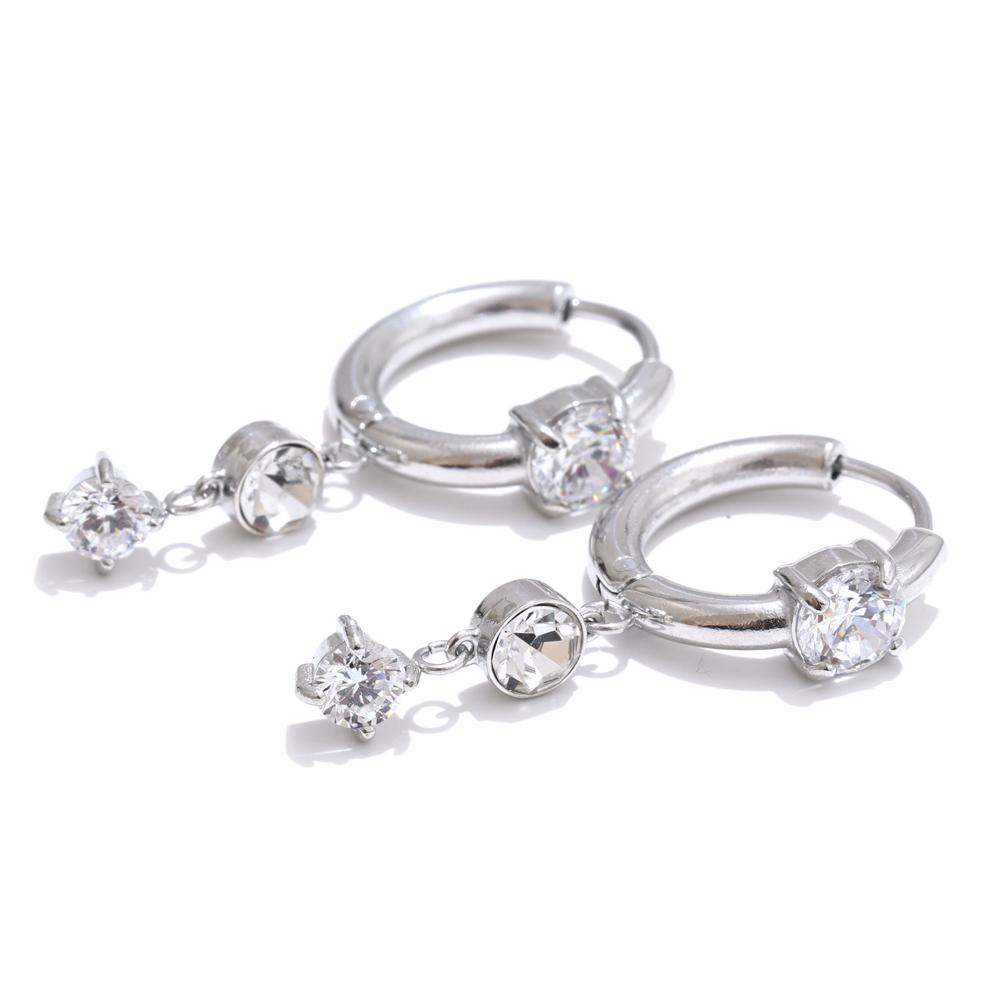 Yhpup High Quality Stainless Steel Shiny Cubic Zirconia Drop Earrings Gold Platinum PVD Plated Delicate Chic Jewelry Recommend
Yhpup High Quality Stainless Steel Shiny Cubic Zirconia Drop Earrings Gold Platinum PVD Plated Delicate Chic Jewelry Recommend