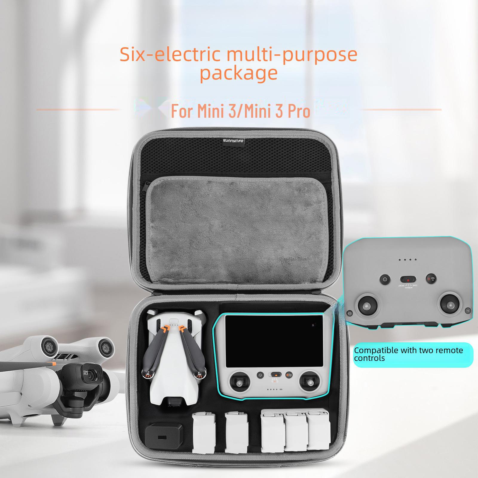 Портативна сумка-переноска Sunnylife Mini 3 Pro для пульта дистанційного керування та корпусу камери
Портативна сумка-переноска Sunnylife Mini 3 Pro для пульта дистанційного керування та корпусу камери