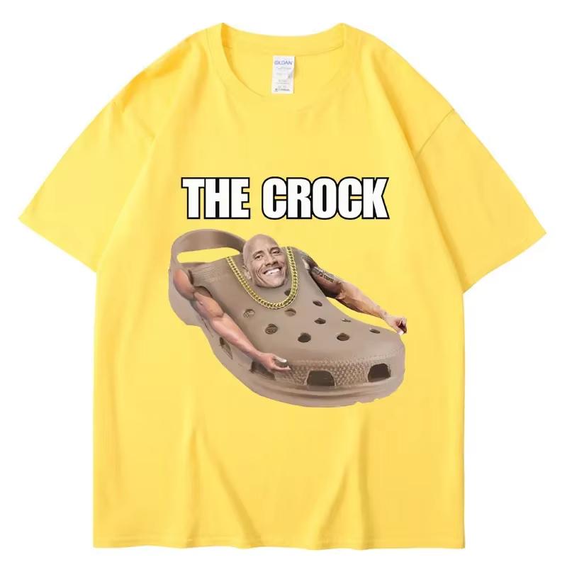 The Crock Dwayne Johnson Funny Meme T Shirt Women Joke Humor Summer Men T-shirt Graphic Tops Fashion Streetwear Female T-shirt 4XL
The Crock Dwayne Johnson Funny Meme T Shirt Women Joke Humor Summer Men T-shirt Graphic Tops Fashion Streetwear Female T-shirt 4XL