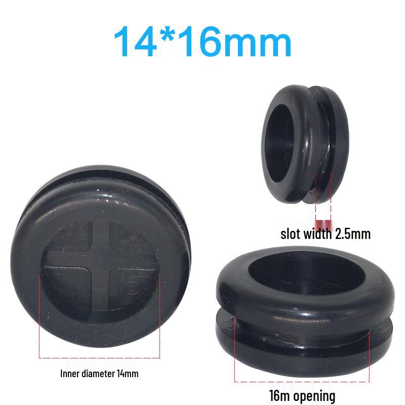Dual-Sided Flame Retardant Rubber Grommet for Environmental Protection and Sealing
Dual-Sided Flame Retardant Rubber Grommet for Environmental Protection and Sealing