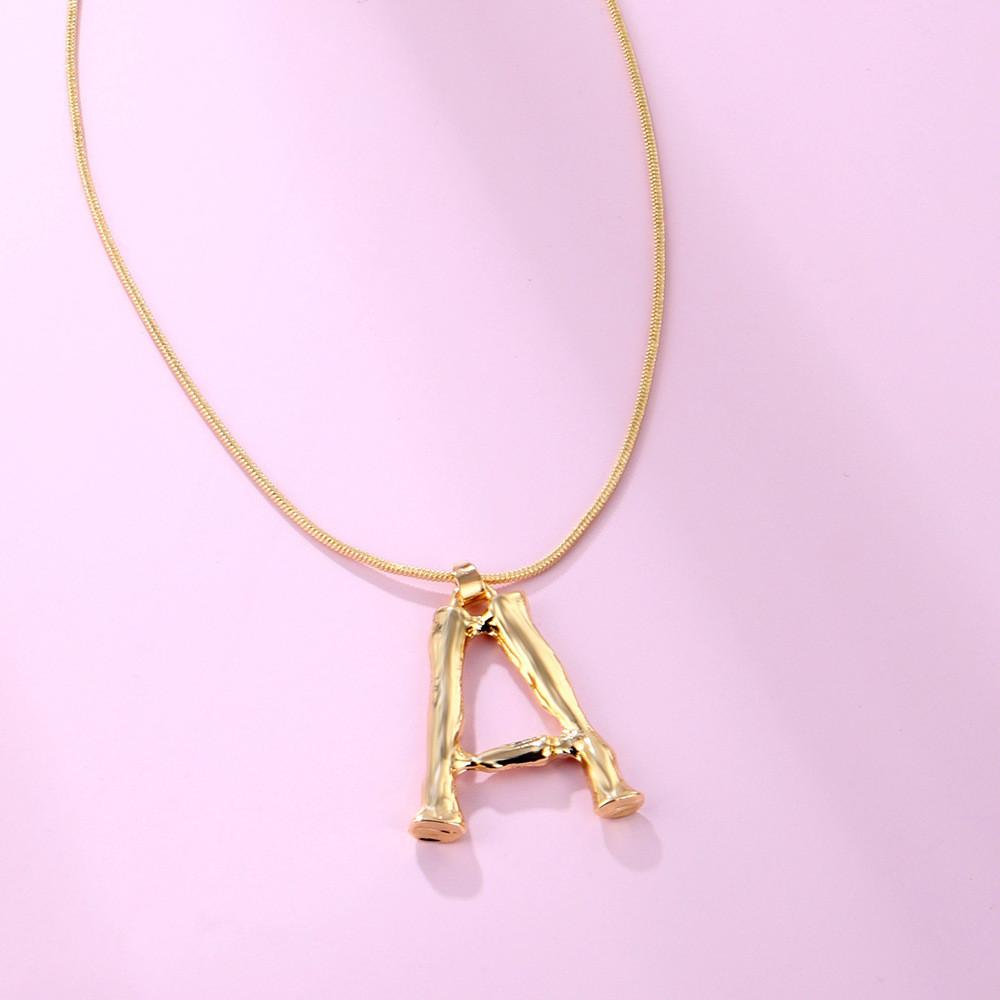 Elegant Alloy Alphabet Pendant Necklace In Gold With Personalized Letter Design For Trendy Fashion A
Elegant Alloy Alphabet Pendant Necklace In Gold With Personalized Letter Design For Trendy Fashion A