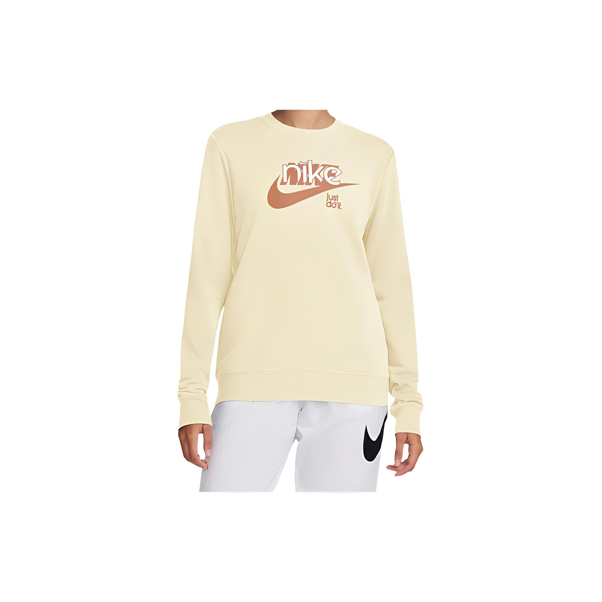 New Nike Swoosh Coconut Milk/Amber Brown/White Sweatshirt FN3629-113 L
New Nike Swoosh Coconut Milk/Amber Brown/White Sweatshirt FN3629-113 L