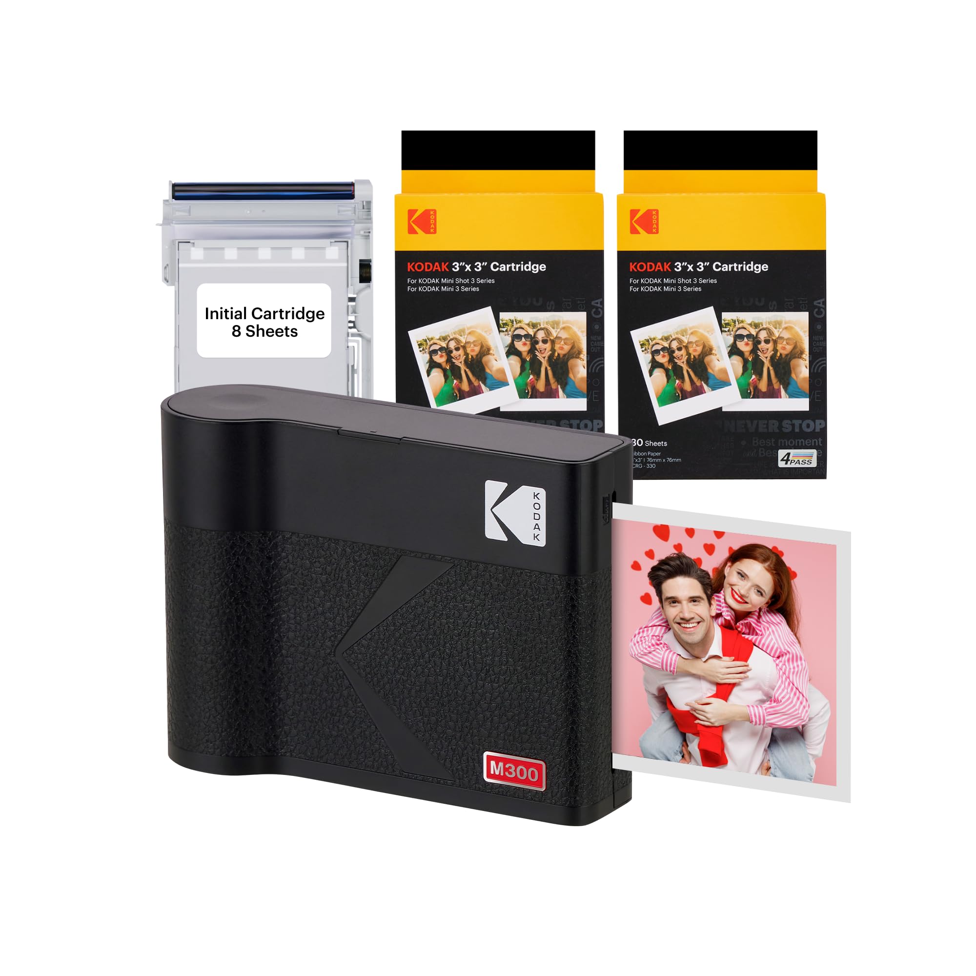 Портативний фотопринтер KODAK Mini 3 ERA 4PASS 68 (7,6х7,6 см) (Принтер + аркуші, чорний) чорний
Портативний фотопринтер KODAK Mini 3 ERA 4PASS 68 (7,6х7,6 см) (Принтер + аркуші, чорний) чорний