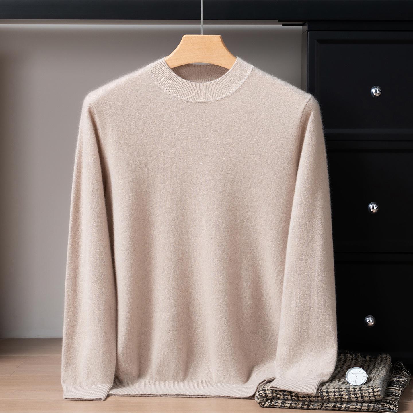 Men s 100% Pure Cashmere Half-High Collar Sweater - Business Casual Knit Pullover Warm Base Layer S
Men s 100% Pure Cashmere Half-High Collar Sweater - Business Casual Knit Pullover Warm Base Layer S