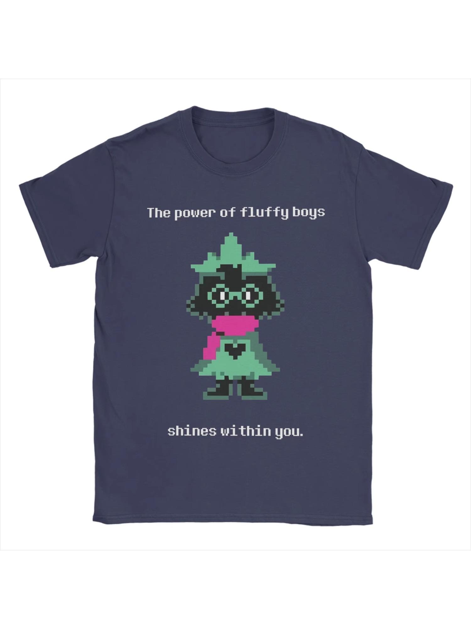 Ralsei Пухнасті Хлопчики Deltarune Футболка Чоловіча 100% Бавовна Дивовижні Футболки Круглий Виріз Футболки Короткий Рукав Топи Вечірка L
Ralsei Пухнасті Хлопчики Deltarune Футболка Чоловіча 100% Бавовна Дивовижні Футболки Круглий Виріз Футболки Короткий Рукав Топи Вечірка L