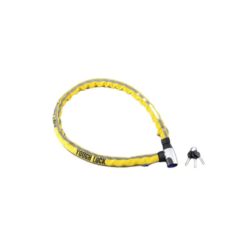 Yamaha Motor bike lock TOUGH LOCK (Tough Lock) YL-02 steel link lock 1.5m yellow Q5K-YSK-107-T15
Yamaha Motor bike lock TOUGH LOCK (Tough Lock) YL-02 steel link lock 1.5m yellow Q5K-YSK-107-T15