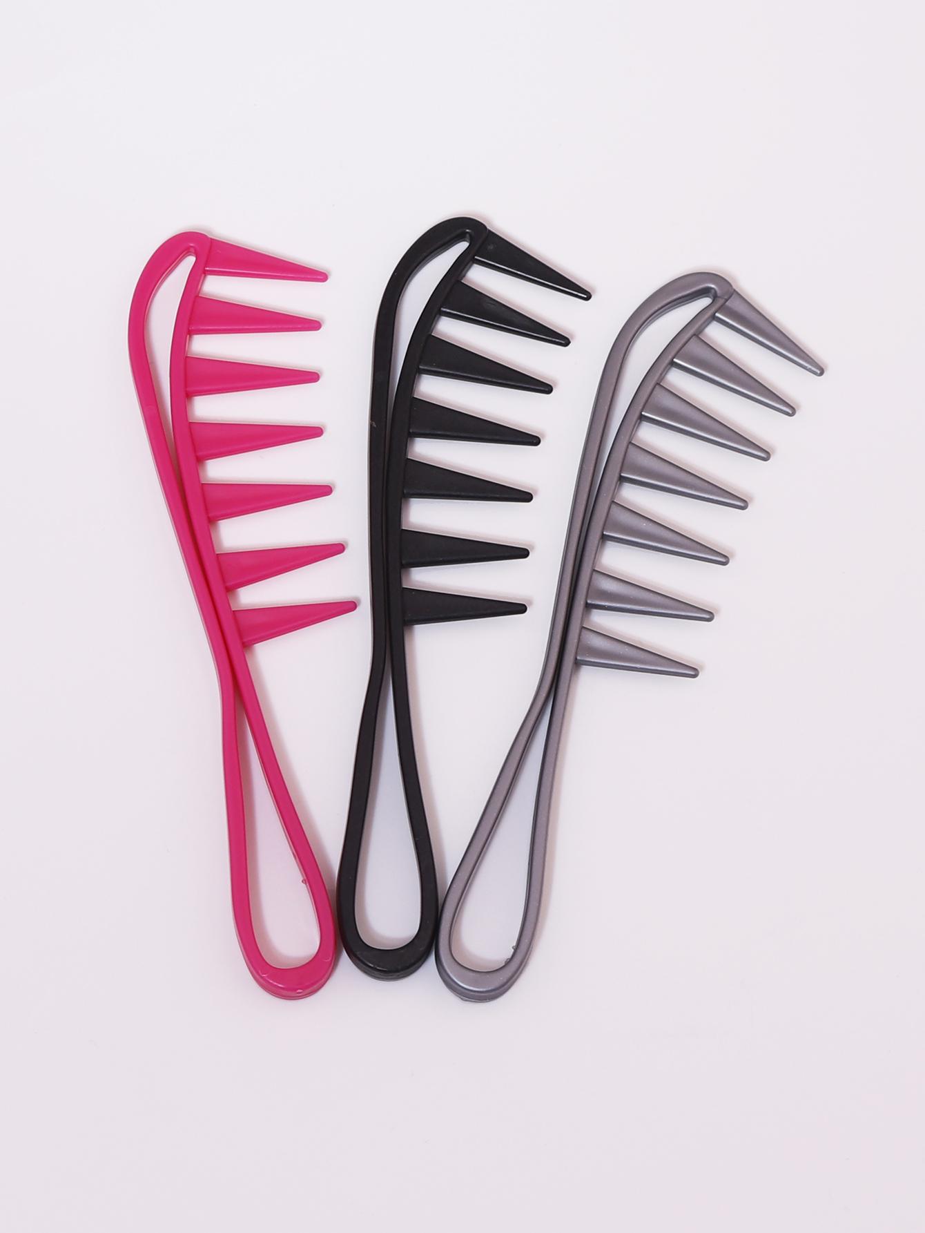 plastic thickened salon wide toothed comb professional hair styling brush hair salon anti tangle comb Special for real hair wigs
plastic thickened salon wide toothed comb professional hair styling brush hair salon anti tangle comb Special for real hair wigs