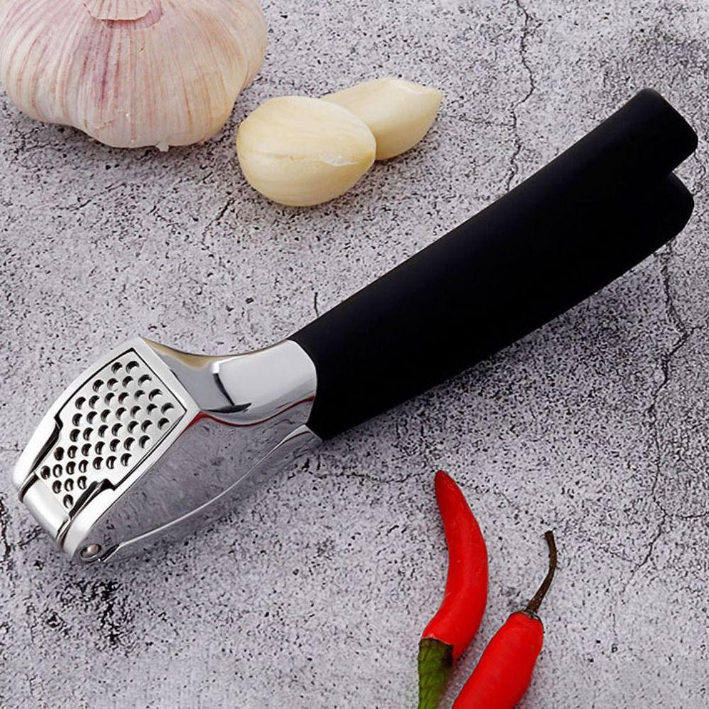 Stainless Steel Garlic Squeezer Manual Garlic Mincer Professional Garlic Press Ginger чорний
Stainless Steel Garlic Squeezer Manual Garlic Mincer Professional Garlic Press Ginger чорний