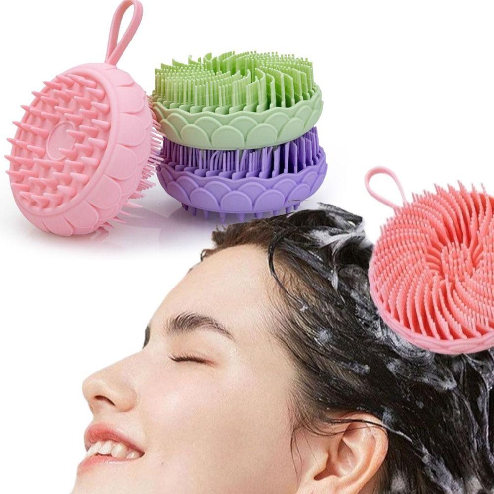Double Side Bath Scalp Massage Brush 2 in 1 Shower Brush Silicone Shampoo Brush Exfoliating фіолетовий
Double Side Bath Scalp Massage Brush 2 in 1 Shower Brush Silicone Shampoo Brush Exfoliating фіолетовий