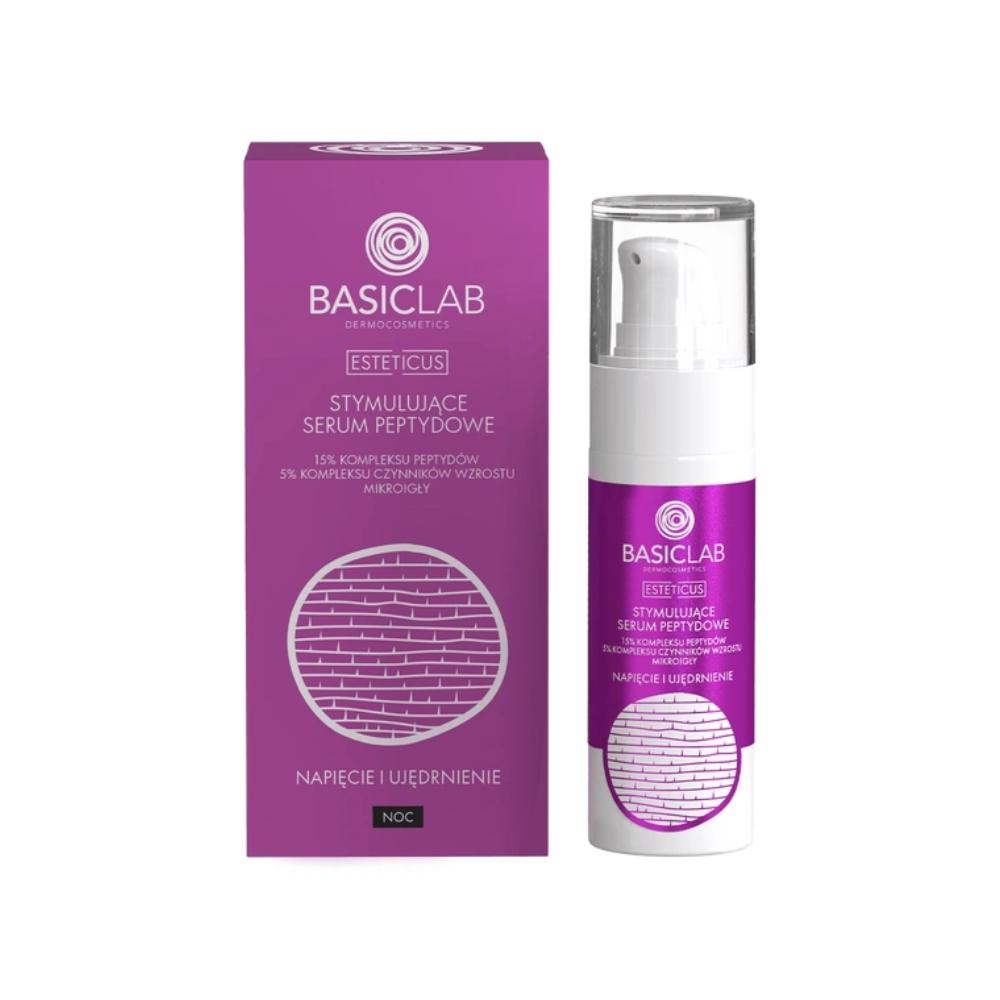 BASICLAB Stimulating peptide face serum 15% peptide complex, 30 ml африканський фіолетовий колір
BASICLAB Stimulating peptide face serum 15% peptide complex, 30 ml африканський фіолетовий колір