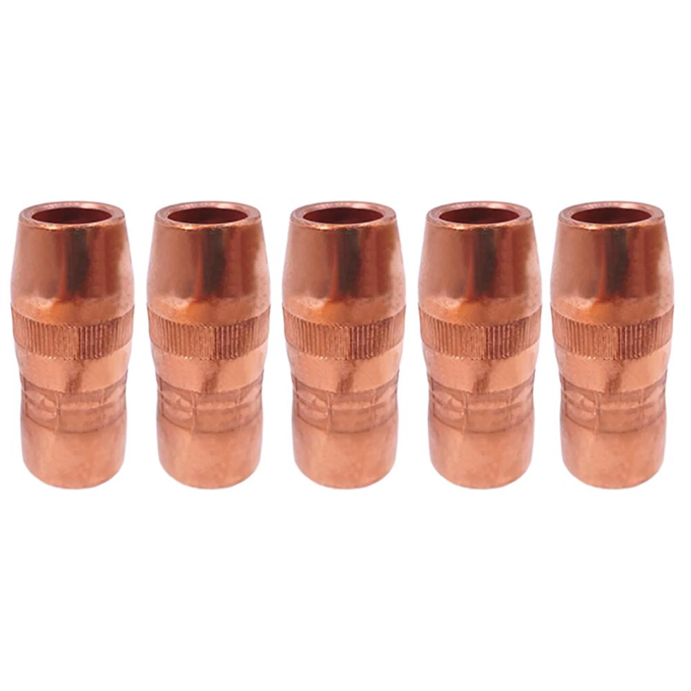 Welding Nozzle 5pcs N-5818C Nozzle Centerfire Large 5/8 1/8 Recess For Bernard Mig Gas Welding Equipment Welding Nozzle Set
Welding Nozzle 5pcs N-5818C Nozzle Centerfire Large 5/8 1/8 Recess For Bernard Mig Gas Welding Equipment Welding Nozzle Set
