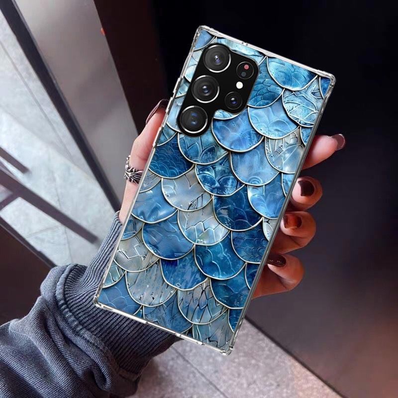 Fish Scale Pattern Mermaid Phone Case For Samsung Galaxy S23 S24 S25 Edge S26 Ultra S22 + S21 Plus S20 FE Cover Silicone Print S Samsung S24 Ultra
Fish Scale Pattern Mermaid Phone Case For Samsung Galaxy S23 S24 S25 Edge S26 Ultra S22 + S21 Plus S20 FE Cover Silicone Print S Samsung S24 Ultra