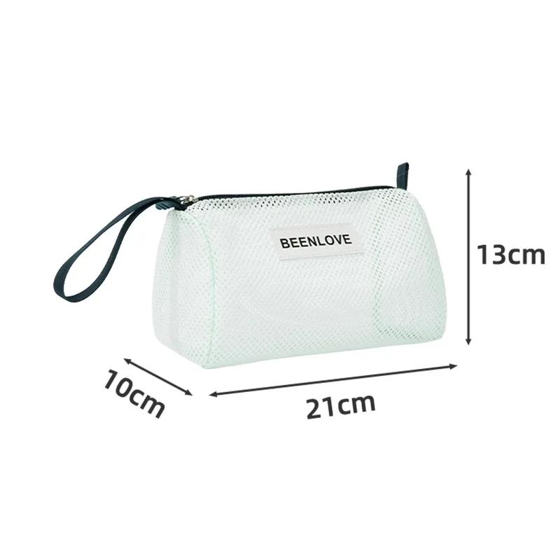 Fashionable Mesh Beach Makeu Bag Women Tote Toiletry Organizer Portable Cosmetic Bags Accessory Pouch Bags зелений
Fashionable Mesh Beach Makeu Bag Women Tote Toiletry Organizer Portable Cosmetic Bags Accessory Pouch Bags зелений