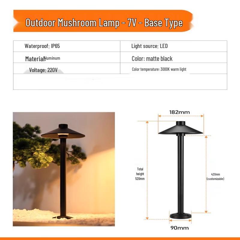 NuFeng Solar Mushroom Garden Light
NuFeng Solar Mushroom Garden Light