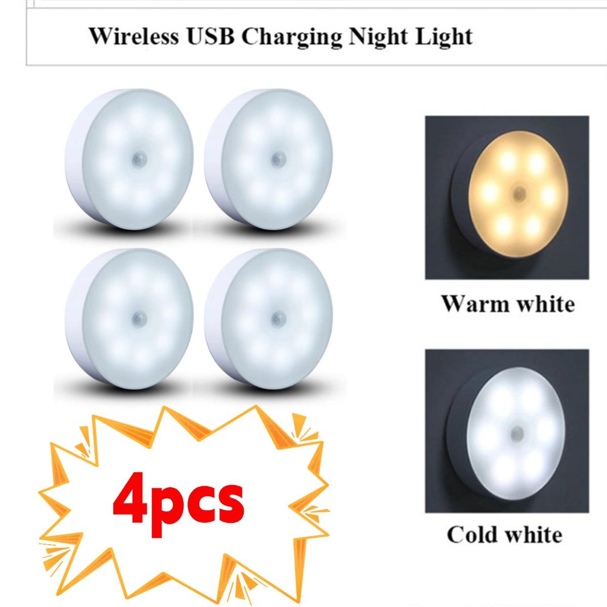 2/3/4/5 шт. Датчик движения светодиодный ночник USB перезаряжаемый ночник для кухонного шкафа гардеробная лампа лестница беспроводной светильник для шкафа one light two color-4PCS
2/3/4/5 шт. Датчик движения светодиодный ночник USB перезаряжаемый ночник для кухонного шкафа гардеробная лампа лестница беспроводной светильник для шкафа one light two color-4PCS