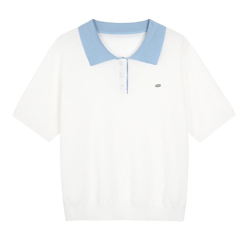 2026 Summer Plus Size Women s Solid Color Short Sleeve Polo Shirt XL (50-67.5 kg) сірий колір
2026 Summer Plus Size Women s Solid Color Short Sleeve Polo Shirt XL (50-67.5 kg) сірий колір
