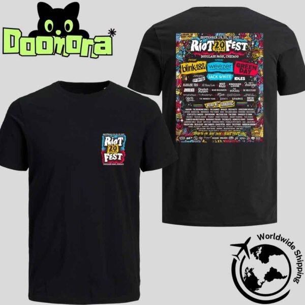 The Riot Fest 20th Anniversary Lineup In Douglass Park Chicago September 1921 Unisex T-Shirt M
The Riot Fest 20th Anniversary Lineup In Douglass Park Chicago September 1921 Unisex T-Shirt M
