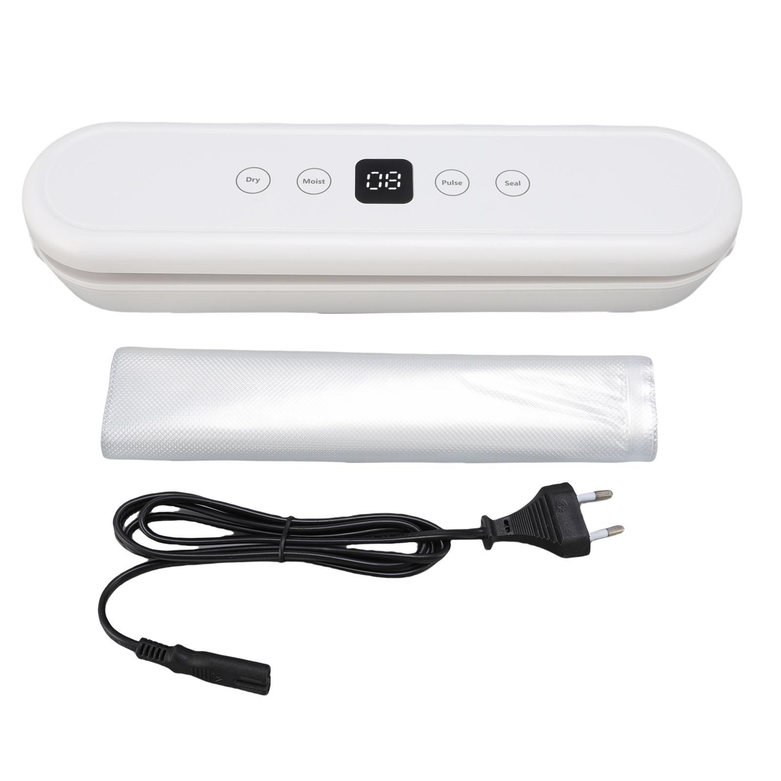 Vacuum Sealer Machine 80W 65Kpa Compact Automatic Food Sealer with Dry and Moist Modes 10 Vacuum
Vacuum Sealer Machine 80W 65Kpa Compact Automatic Food Sealer with Dry and Moist Modes 10 Vacuum