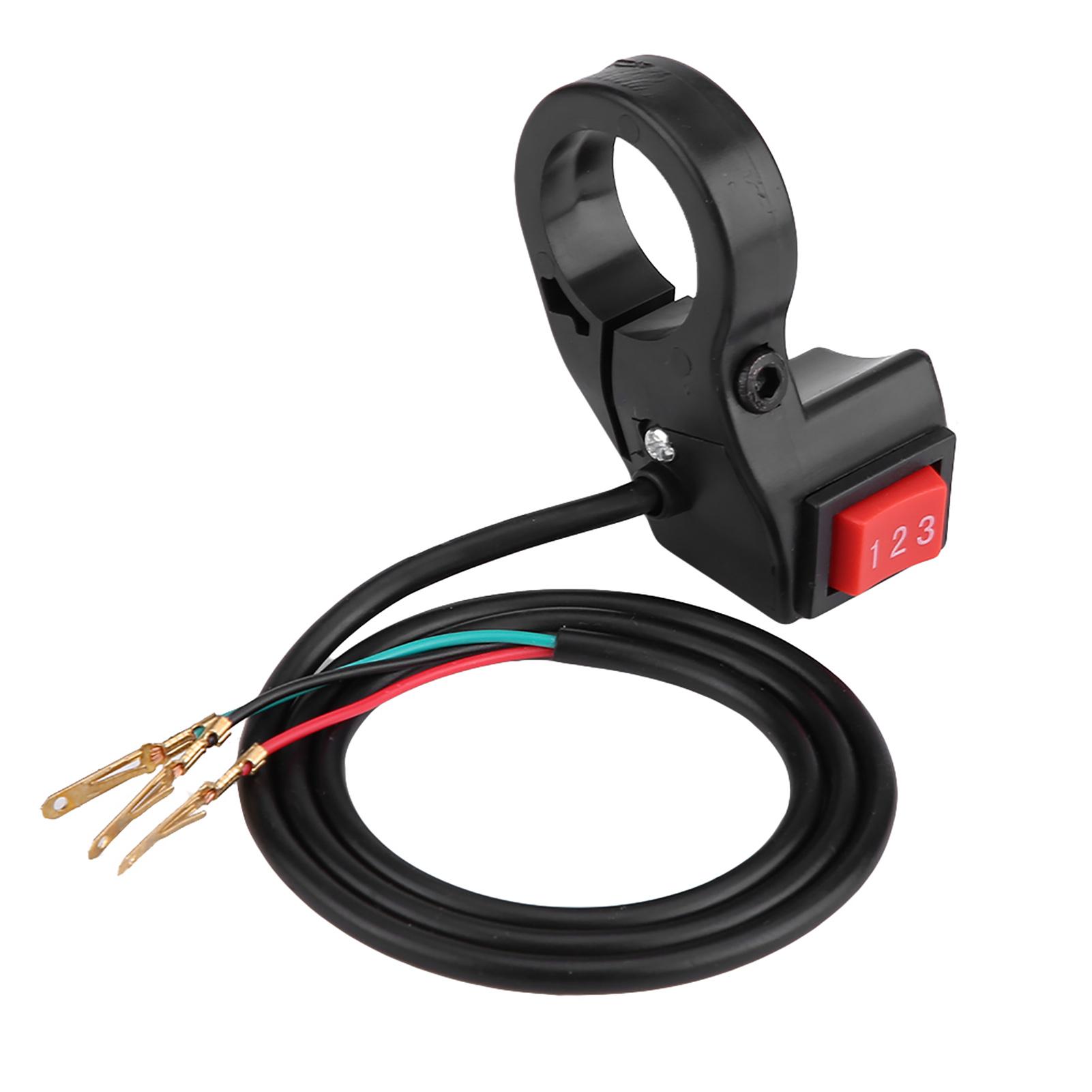 3-Speed Module, 22mm Handlebar Electric , Lightweight Small Size , Fit for Street Bike or ATV
3-Speed Module, 22mm Handlebar Electric , Lightweight Small Size , Fit for Street Bike or ATV
