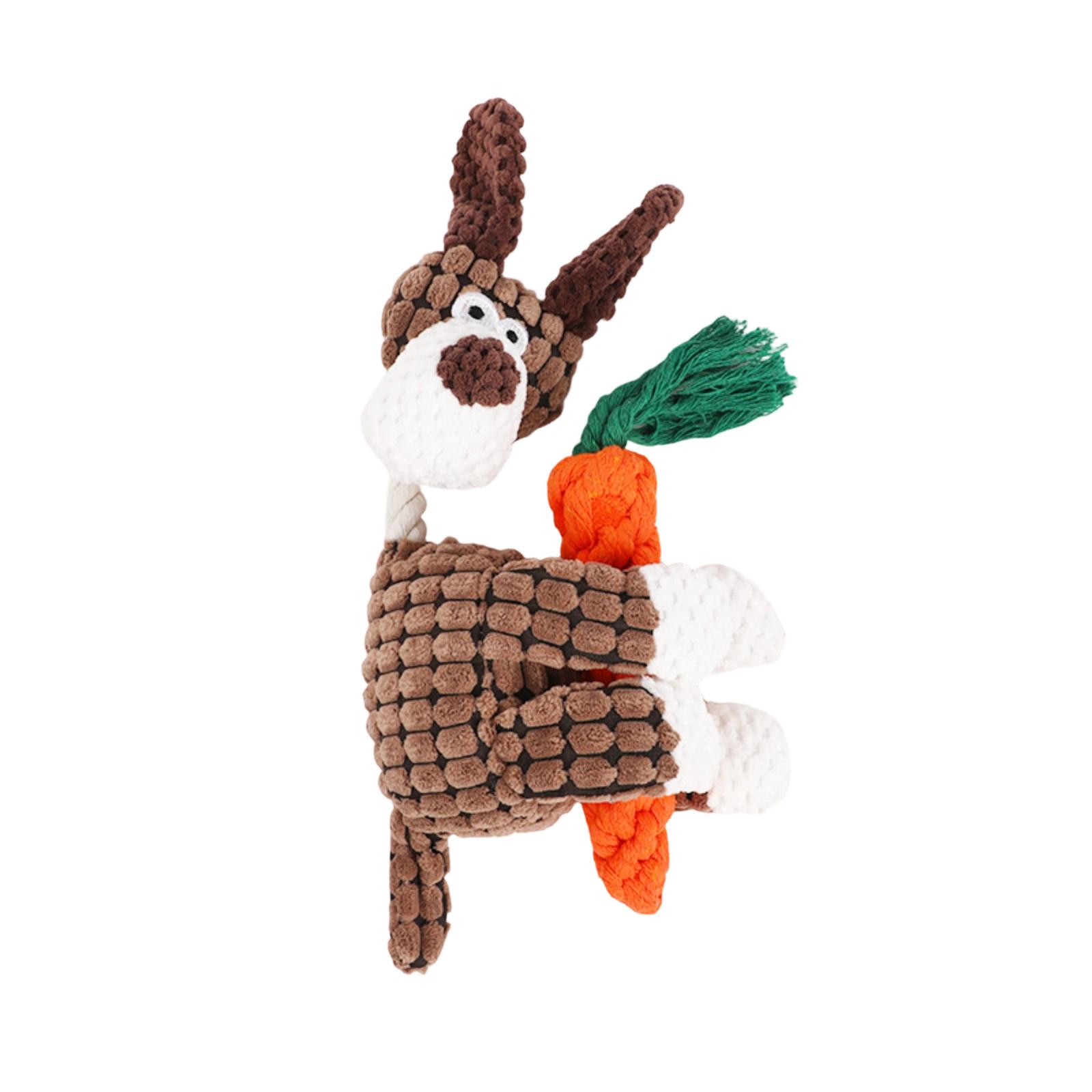 Dog Squeaky Chew Toy Funny Donkey Plush Pet Toy One Size
Dog Squeaky Chew Toy Funny Donkey Plush Pet Toy One Size