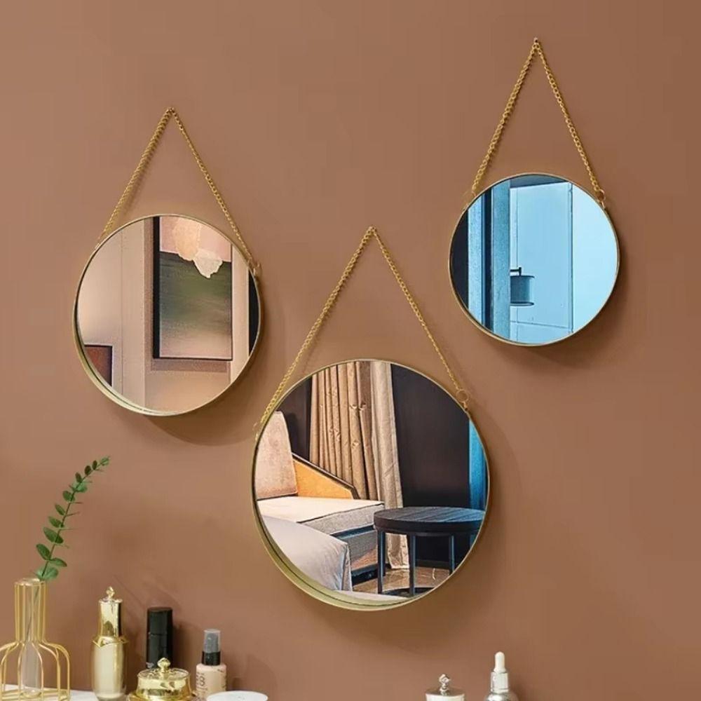Metal Chain Creative Makeup Mirror Wrought Iron Wall Hanging Mirror Bathroom Rectangle S
Metal Chain Creative Makeup Mirror Wrought Iron Wall Hanging Mirror Bathroom Rectangle S