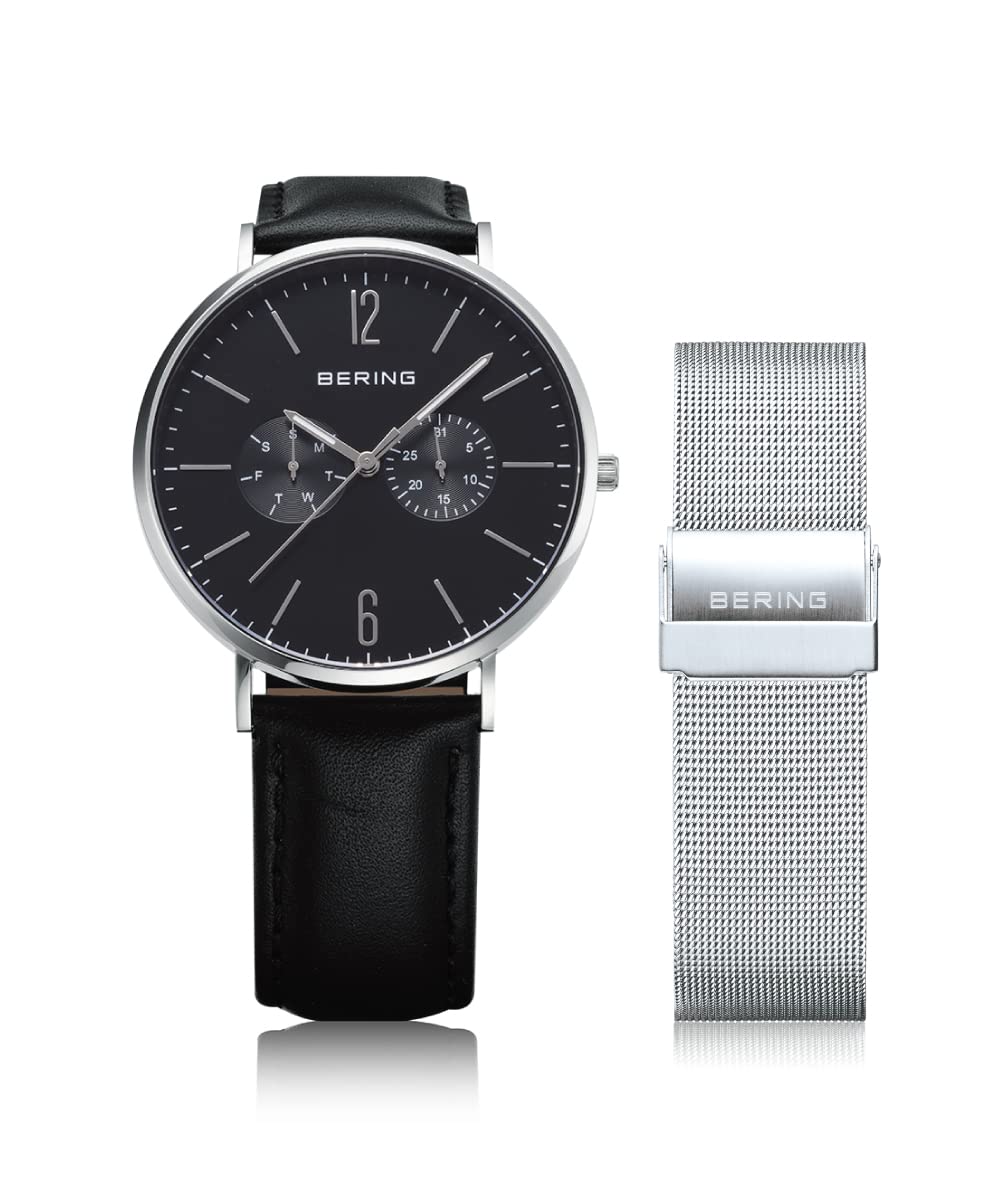 Годинник BERING Analog Quartz Classic Collection Натуральний шкіряний ремінець з телячої шкіри Сапфірове скло Оригінальний імпортний продукт 3 роки внутрішньої гарантії срібний
Годинник BERING Analog Quartz Classic Collection Натуральний шкіряний ремінець з телячої шкіри Сапфірове скло Оригінальний імпортний продукт 3 роки внутрішньої гарантії срібний