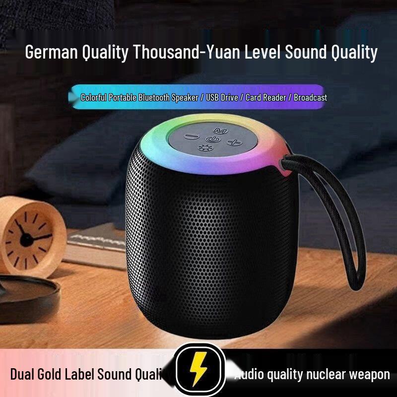Portable Bluetooth Speaker SH309: Outdoor Wireless with Long Battery Life, Card Slot, High Sound Quality, and Heavy Bass
Portable Bluetooth Speaker SH309: Outdoor Wireless with Long Battery Life, Card Slot, High Sound Quality, and Heavy Bass
