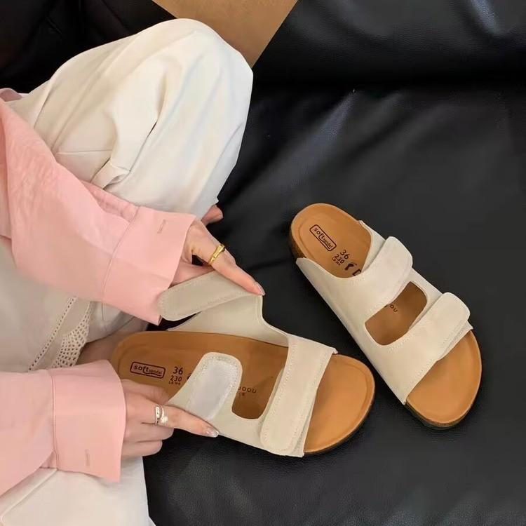 Birkenstocks slippers women s outer wear summer 2025 new retro Velcro cork flip-flops casual Roman shoes women s shoes 35
Birkenstocks slippers women s outer wear summer 2025 new retro Velcro cork flip-flops casual Roman shoes women s shoes 35