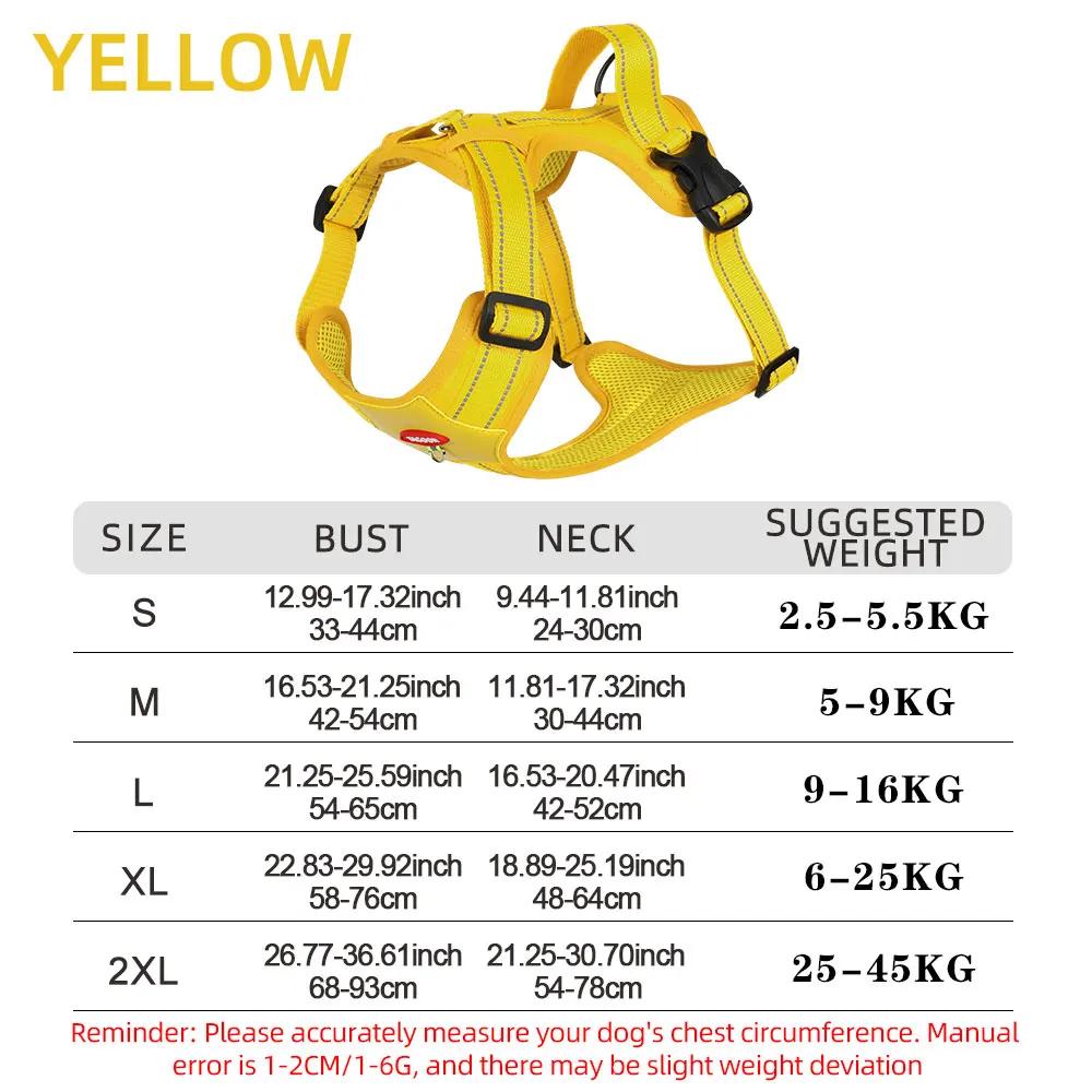 Reflective Tactical Dog Harness for Medium Large Dogs Waterproof Pet Vest No-Pull Adjustable Training Harness S жовтий
Reflective Tactical Dog Harness for Medium Large Dogs Waterproof Pet Vest No-Pull Adjustable Training Harness S жовтий
