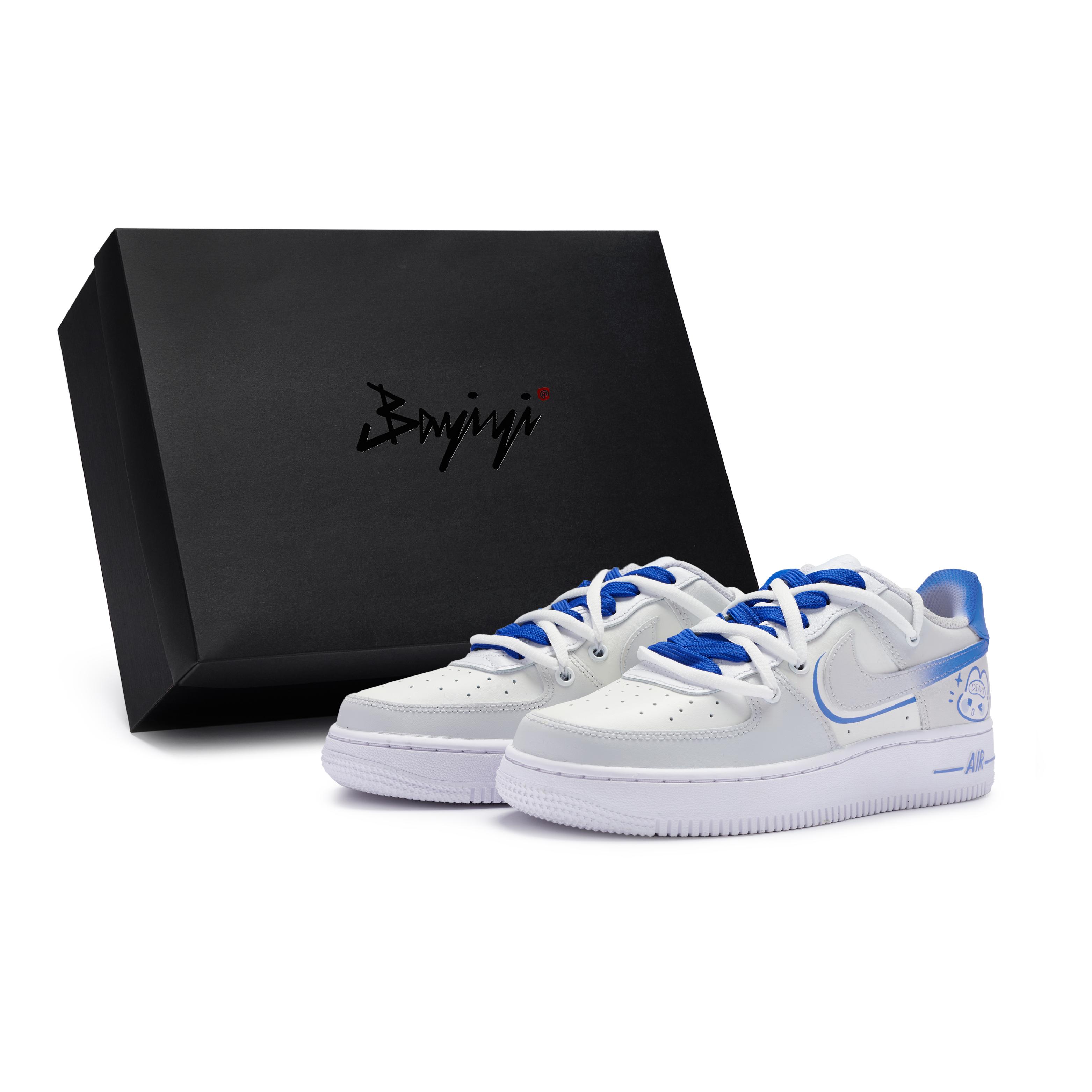 Nike Air Force 1 Low top Skateboard Shoes GS White Blue DH2920-111(Team80-S- BOX) 37.5
Nike Air Force 1 Low top Skateboard Shoes GS White Blue DH2920-111(Team80-S- BOX) 37.5