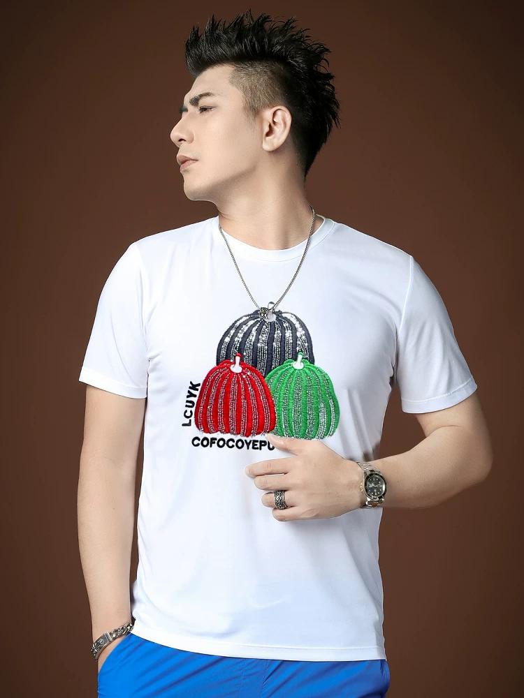 European Station Classy T-Shirt Men 2025 New Arrival Short Sleeve Men Fashion Brand Trend Pumpkin Embroider Crew Neck Half Sleeve T-shirt M чёрный
European Station Classy T-Shirt Men 2025 New Arrival Short Sleeve Men Fashion Brand Trend Pumpkin Embroider Crew Neck Half Sleeve T-shirt M чёрный