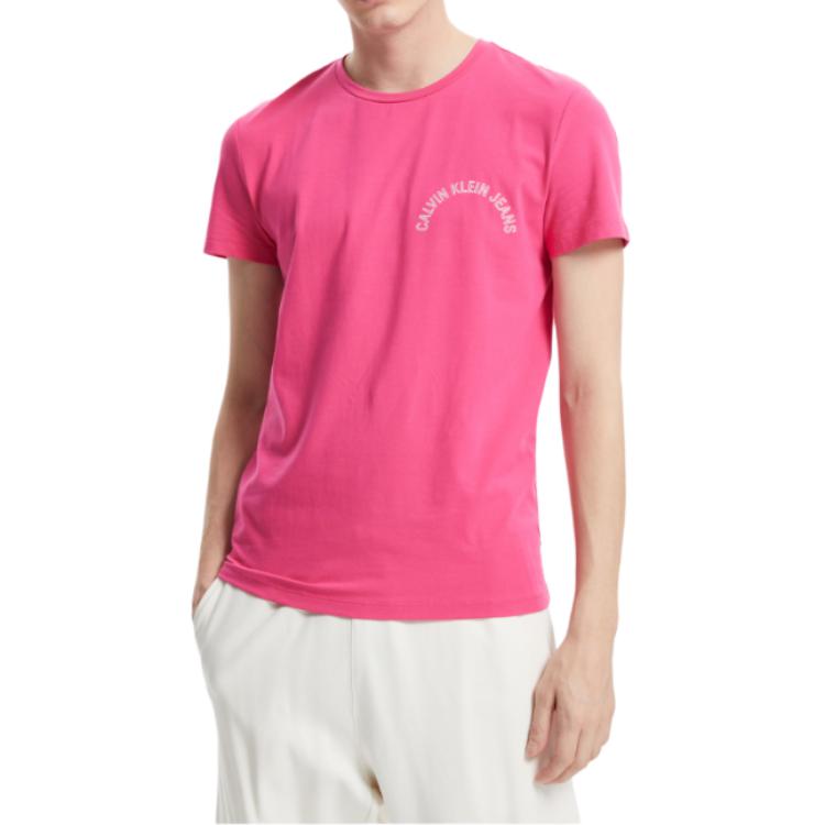 Calvin Klein Casual Fashion Minimalist Short Sleeve T-Shirt Men tops Magenta J312221-504 L
Calvin Klein Casual Fashion Minimalist Short Sleeve T-Shirt Men tops Magenta J312221-504 L