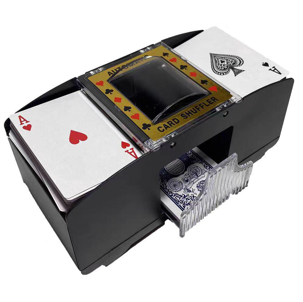 «Автоматическая машина для перемешивания карт в покере Three Kingdoms Card Splitter» 2 decks
«Автоматическая машина для перемешивания карт в покере Three Kingdoms Card Splitter» 2 decks
