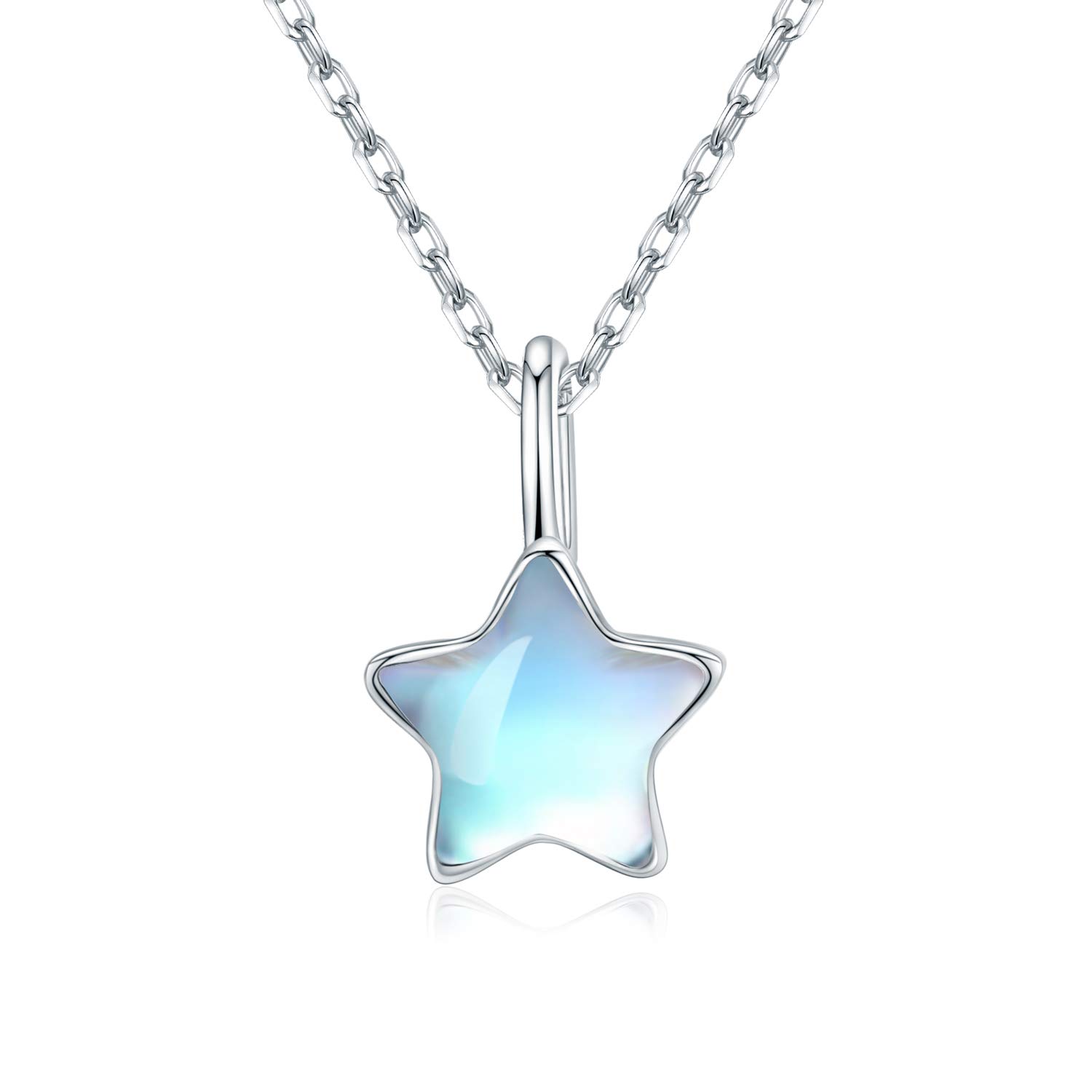 CUOKA MIRACLE Moonstone Necklace for Women, 925 Sterling Silver Minimalist Pendant Necklace, Jewelry Gift for Mom, Birthday, Mother s Day,
CUOKA MIRACLE Moonstone Necklace for Women, 925 Sterling Silver Minimalist Pendant Necklace, Jewelry Gift for Mom, Birthday, Mother s Day,