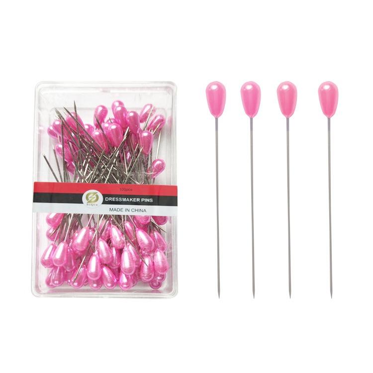 100PCS Teardrop Pearl Head Pins Corsage Pins Sewing Straight Pins Wedding Bouquet Pins for DIY Decor Craft Sewing Project 2.17in рожевий
100PCS Teardrop Pearl Head Pins Corsage Pins Sewing Straight Pins Wedding Bouquet Pins for DIY Decor Craft Sewing Project 2.17in рожевий