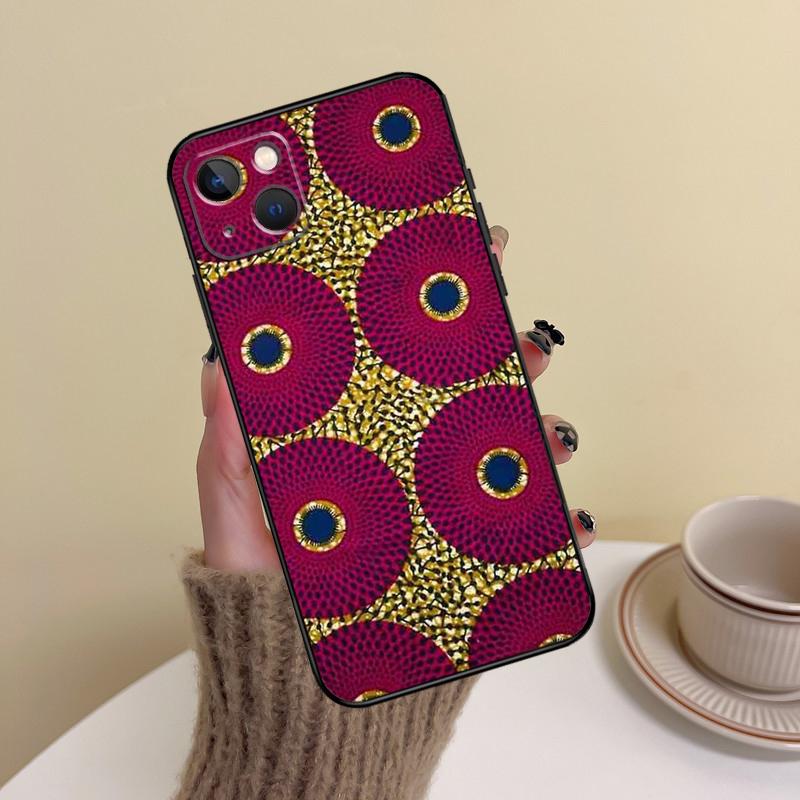 African Wax Print Phone Case For iPhone 14 Pro Max 17 Air 16 15 11 12 13 Pro Max mini 16 Plus 16e Cover Funda iPhone 16e
African Wax Print Phone Case For iPhone 14 Pro Max 17 Air 16 15 11 12 13 Pro Max mini 16 Plus 16e Cover Funda iPhone 16e