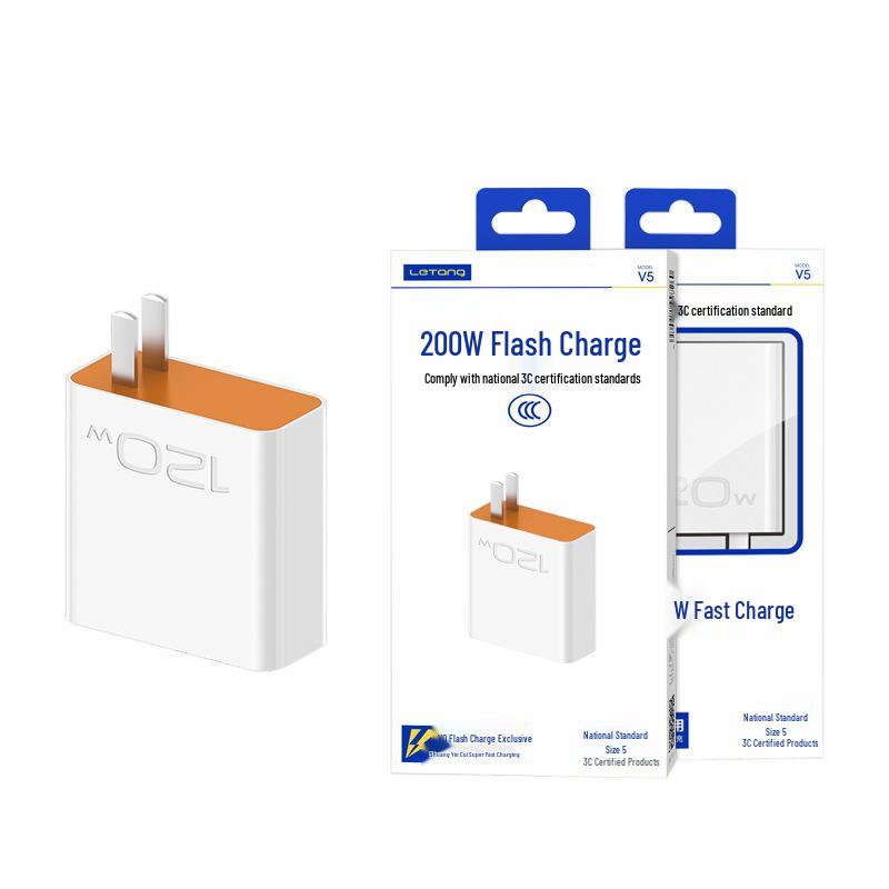 LeTang 200W Fast Charger Kit with Dual Engine Super Flash Charge & USB-C Cable
LeTang 200W Fast Charger Kit with Dual Engine Super Flash Charge & USB-C Cable