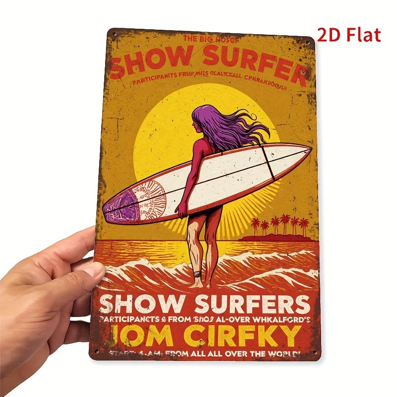 Vintage Surfing Metal Tin Sign Retro Wall Decor for Bar Cafe Beach Home 20x30cm белый
Vintage Surfing Metal Tin Sign Retro Wall Decor for Bar Cafe Beach Home 20x30cm белый