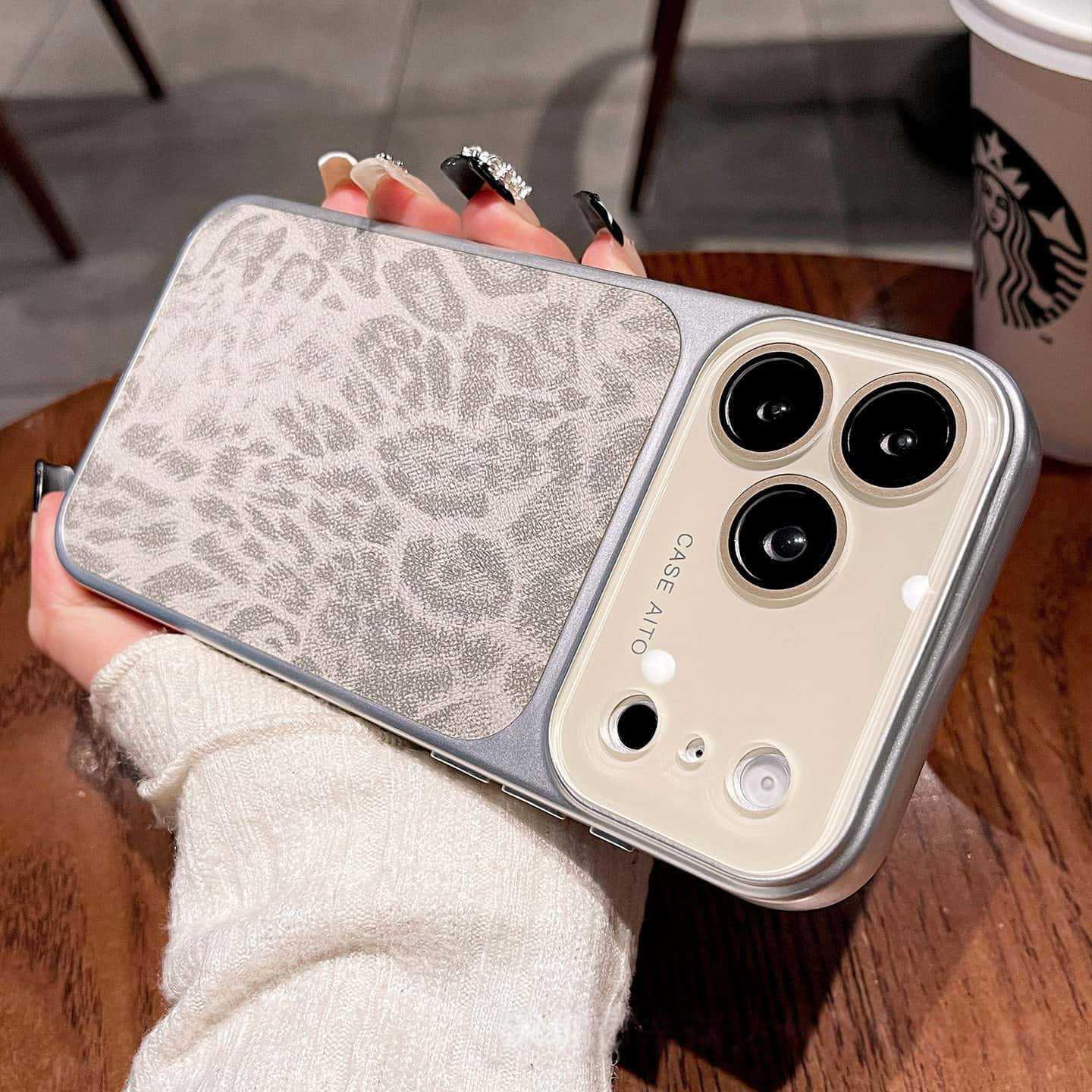 Чехол для iPhone 17 Pro Max с принтом под леопардовую кожу, с большим окном и полной защитой от падений iPhone 15 Pro
Чехол для iPhone 17 Pro Max с принтом под леопардовую кожу, с большим окном и полной защитой от падений iPhone 15 Pro