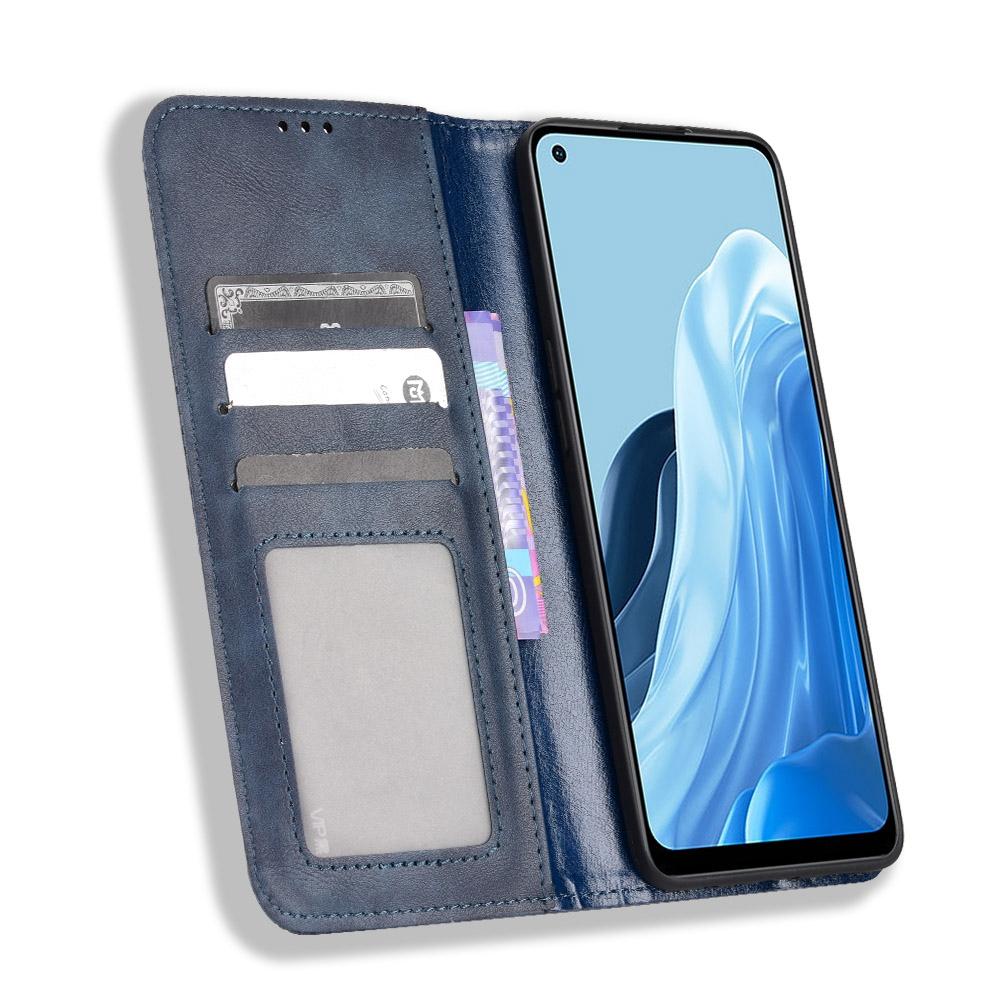 For Oppo Reno7 4G/F21 Pro 4G/Reno8 4G Retro Wallet Flip Cover PU Leather TPU Inner Shell Auto Closing Magnetic Stand Folio Full Protection Cover Black
For Oppo Reno7 4G/F21 Pro 4G/Reno8 4G Retro Wallet Flip Cover PU Leather TPU Inner Shell Auto Closing Magnetic Stand Folio Full Protection Cover Black