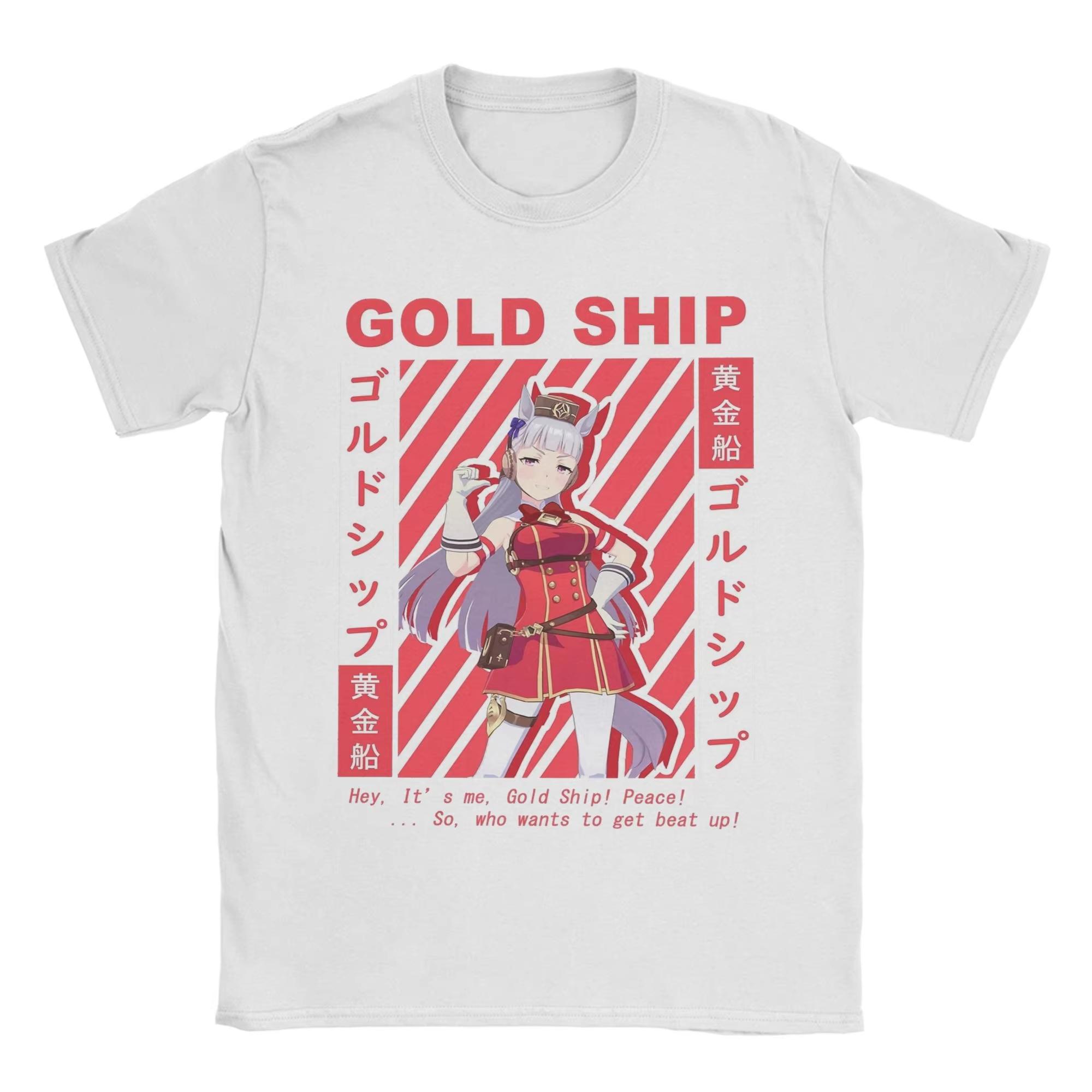 Uma Musume Pretty Derby Gold Ship Graphic Print T Shirts for Men Women Cotton Tee Shirt Clothing Vintage Harajuku Anime S
Uma Musume Pretty Derby Gold Ship Graphic Print T Shirts for Men Women Cotton Tee Shirt Clothing Vintage Harajuku Anime S