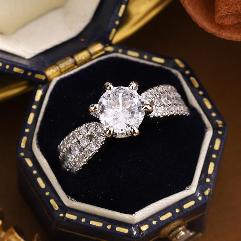 Fashion Light Luxury White Gold Diamond Zircon Couple Ring Proposal Ring Women s Simple and Versatile 2026 no. 5
Fashion Light Luxury White Gold Diamond Zircon Couple Ring Proposal Ring Women s Simple and Versatile 2026 no. 5
