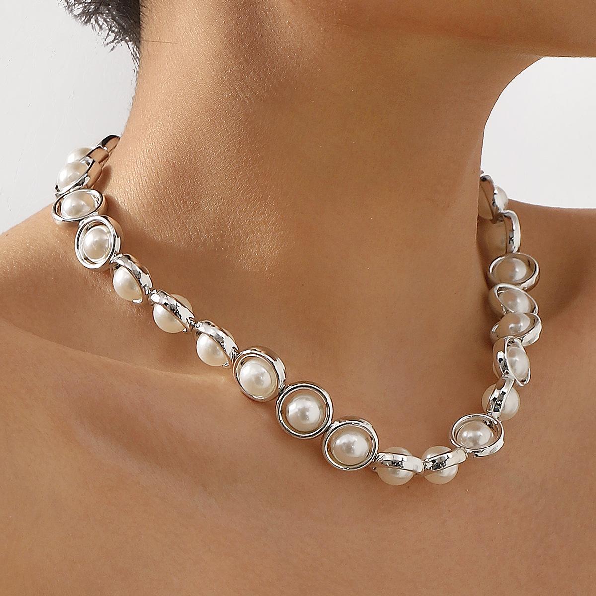 Tooxika Temperament Pearl Collarbone Chain Retro Elegant Bridal Wedding Necklace Women
Tooxika Temperament Pearl Collarbone Chain Retro Elegant Bridal Wedding Necklace Women