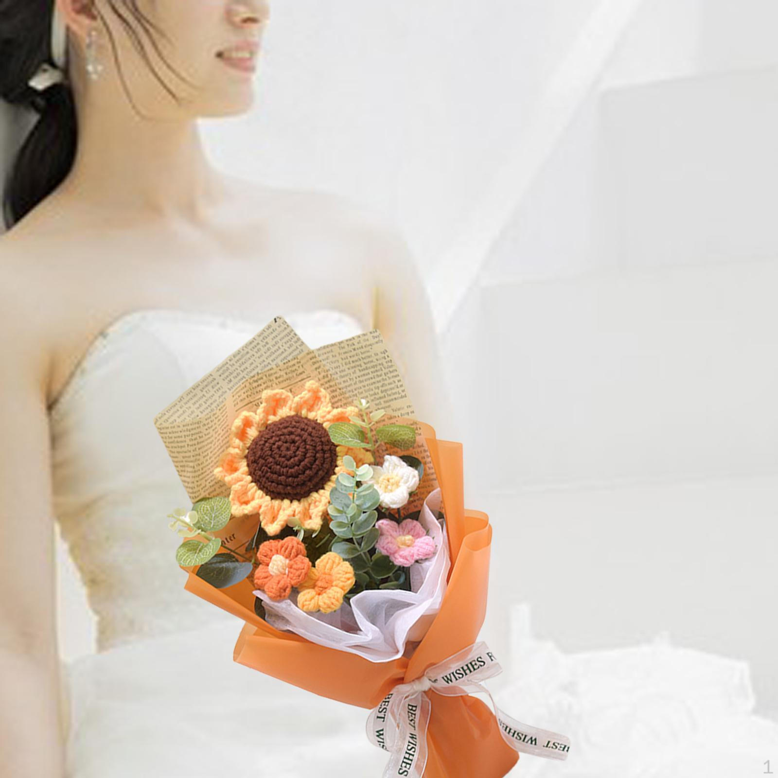 10,2-дюймовый подарочный букет из подсолнухов, искусственные цветы на День святого Валентина Orange Paper
10,2-дюймовый подарочный букет из подсолнухов, искусственные цветы на День святого Валентина Orange Paper