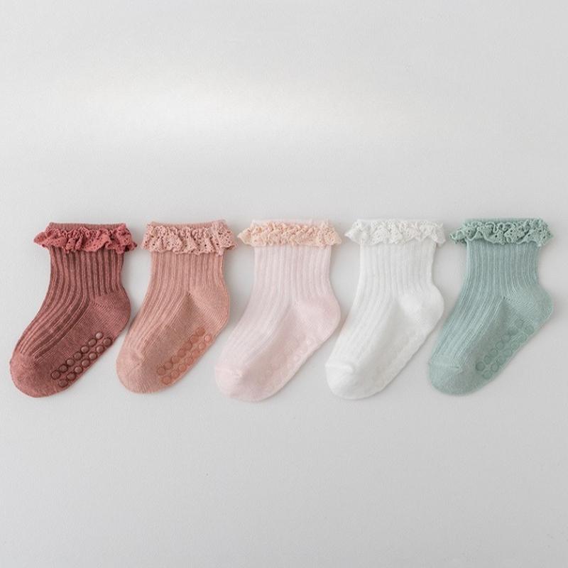 3/5Pair/Lot New Baby Children s Non-slip Autumn Winter Cotton Socks Solid Color Baby Foot Socks Girls Breathable Ruffled Socks S (6-12 months)
3/5Pair/Lot New Baby Children s Non-slip Autumn Winter Cotton Socks Solid Color Baby Foot Socks Girls Breathable Ruffled Socks S (6-12 months)